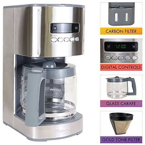 Koolatron KKCM12 Drip Coffee Maker Review Programmable Timer and Aroma Control Features Explored