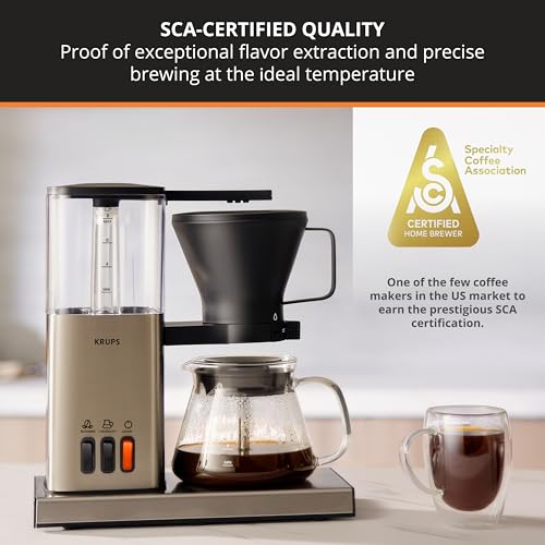 KRUPS Blooming Aroma Coffee Brewer Review SCA-Certified Drip Coffee Maker Insights KRUPS Blooming Aroma Coffee Brewer Review SCA-Certified Drip Coffee Maker Insights
