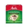 Melitta #4 Cone Coffee Filters, Natural Brown, 100 Count, Pack of 6
