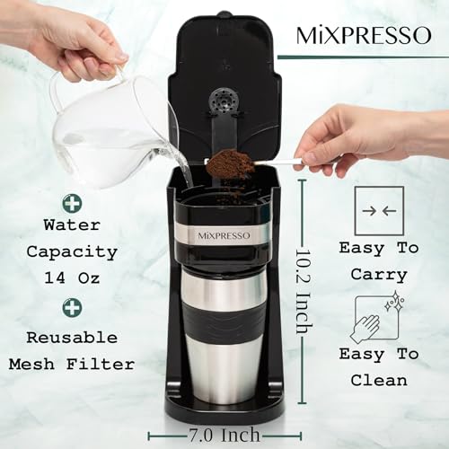 Mixpresso Drip Coffee Maker Review Portable Single Serve Coffee Machine Combo Mixpresso Drip Coffee Maker Review Portable Single Serve Coffee Machine Combo