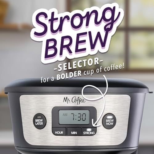 Mr Coffee 12-Cup Programmable Coffee Maker Review Brewing Bold Coffee Made Easy