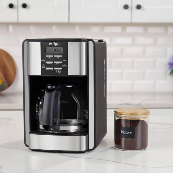 Mr Coffee 12-Cup Programmable Coffee Maker Review Features Auto Shut-Off and Brew Selector