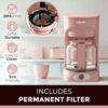 MüellerHome DC-550x Pink Drip Coffee Maker Review Best Features and Brewing Performance