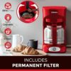 MÜELLERHOME DC-550x Red Coffee Maker Review Best Drip Machine for Home Brewing