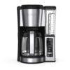 Ninja 12-Cup Programmable Coffee Brewer, 2 Brew Styles, Adjustable Warm Plate, 60oz Water Reservoir, Delay Brew - Black/Stainless Steel Ninja 12-Cup Programmable Coffee Brewer, 2 Brew Styles, Adjustable Warm Plate, 60oz Water Reservoir, Delay Brew - Black/Stainless Steel