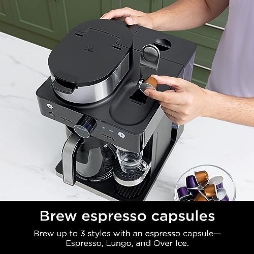 Ninja CFN601 Coffee Maker Review Exploring Versatile Espresso and Capsule Brewing Styles