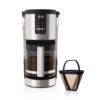 Ninja DCM200C Programmable XL 14-Cup Coffee Maker, 14-Cup Glass Carafe, With Permanent Filter, Stainless Steel, Silver Ninja DCM200C Programmable XL 14-Cup Coffee Maker, 14-Cup Glass Carafe, With Permanent Filter, Stainless Steel, Silver
