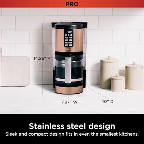 Ninja DCM201CP Coffee Maker Review 14-Cup Programmable Brewer Hotter Technology Comparison Ninja DCM201CP Coffee Maker Review 14-Cup Programmable Brewer Hotter Technology Comparison