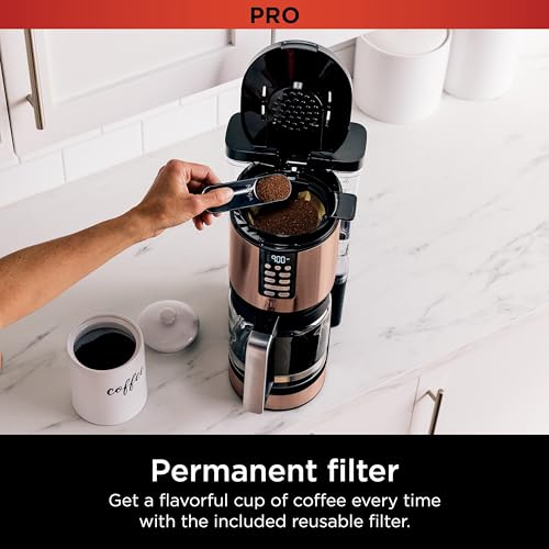 Ninja DCM201CP Coffee Maker Review 14-Cup Programmable Brewer Hotter Technology Comparison Ninja DCM201CP Coffee Maker Review 14-Cup Programmable Brewer Hotter Technology Comparison