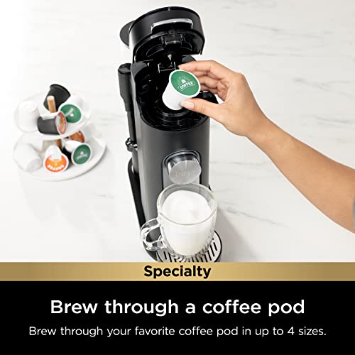 Ninja PB051 Single-Serve Coffee Maker Review Brewing Pods and Grounds with Frother