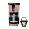 Ninja Programmable XL 14-Cup Coffee Maker PRO with Permanent Filter, 2 Brew Styles Classic & Rich, Delay Brew, Freshness Timer & Keep Warm, Dishwasher Safe, Copper, DCM201CP Ninja Programmable XL 14-Cup Coffee Maker PRO with Permanent Filter, 2 Brew Styles Classic & Rich, Delay Brew, Freshness Timer & Keep Warm, Dishwasher Safe, Copper, DCM201CP