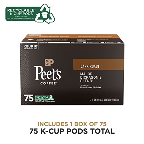 Peet's Coffee Major Dickason's Dark Roast K-Cup Pods Review and Brewing Insights Peet's Coffee Major Dickason's Dark Roast K-Cup Pods Review and Brewing Insights