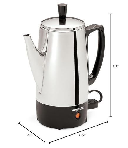 Presto Stainless-Steel Coffee Percolator Review Best Classic Manual Brewer Experience