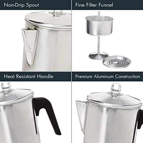 Primula Stovetop Coffee Percolator Review Best Classic Aluminum 9 Cup Brewer Experience