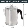 Primula Stovetop Coffee Percolator Review Best Classic Aluminum 9 Cup Brewer Experience