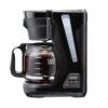 Proctor Silex FrontFill Drip Coffee Maker, Digital & Programmable, 12 Cup Glass Carafe, Black and Silver (43685PS) Proctor Silex FrontFill Drip Coffee Maker, Digital & Programmable, 12 Cup Glass Carafe, Black and Silver (43685PS)