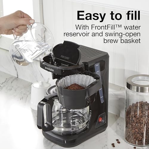 Proctor Silex FrontFill Drip Coffee Maker Review Programmable 12 Cup Convenience Proctor Silex FrontFill Drip Coffee Maker Review Programmable 12 Cup Convenience
