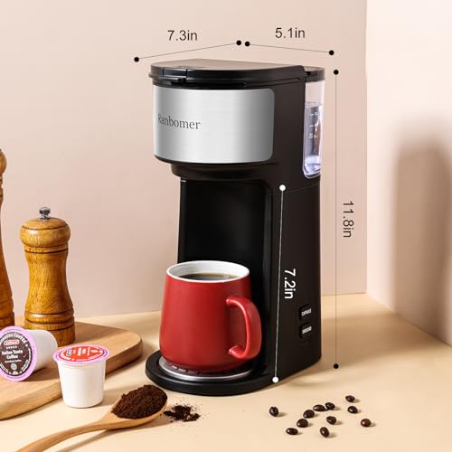 Ranbomer CMK1030 K Cup Coffee Maker Review Versatile 2 in 1 Single Serve Machine