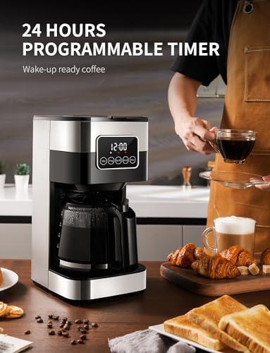 SHARDOR 10-Cup Programmable Coffee Maker Review Exploring Features and Brew Quality