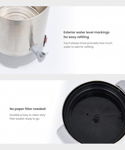 SYBO Commercial Coffee Urn Review Best 30-Cup Stainless Steel Percolator SYBO Commercial Coffee Urn Review Best 30-Cup Stainless Steel Percolator