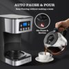 Taylor Swoden 12-Cup Programmable Coffee Maker Review Brewing Strength and Convenience Explored