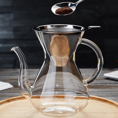 Unbreakable Pour Over Coffee Maker Y1-418 Review Best Manual Brewing Experience